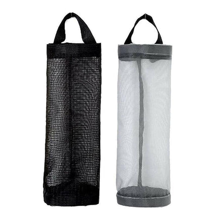 Hanging Holder Tash Mesh Storage Organizer Garbage Bags Plastic Bag Dispenser AU - Aimall