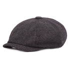 8 Panels Newsboy Flat Cap Peaky Blinders Baker Golf Driving Boy Mens Beret Hat - Aimall
