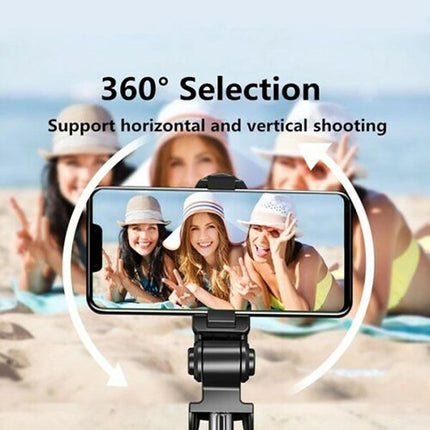 6 In 1 Wireless Bluetooth Selfie Stick Tripod Real-Time Broadcast Remote Control - Aimall