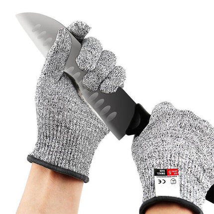 Safety Stainless Steel Cut Proof Stab Resistant Wire Metal Mesh Butcher Glove OZ - Aimall