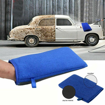 Magic Clay Mitt Glove Car Polish Clay Bar Detailing Glove Microfiber Car Wash AU - Aimall