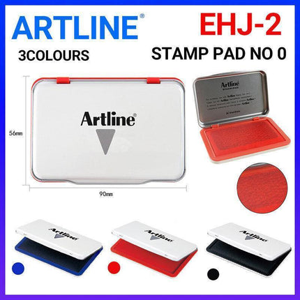 Artline Stamp Pad Inkpad Rubber Stamp baby Finger Craft hand foot Print Ink AU - Aimall