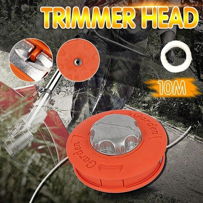 Twister Bump Feed Line Trimmer Head for Whipper Snipper Brush Cutter M10 Thread - Aimall