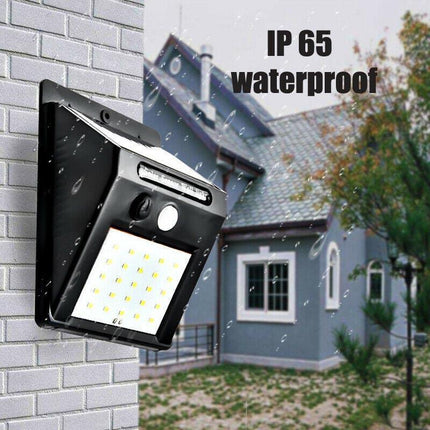 4Pcs 20 Led Solar Powered Pir Motion Sensor Light Garden Outdoor Security Lights Aimall