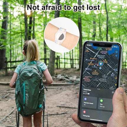 For Apple AirTag Case Protective Cover Wristband Nylon Air Tag Band Anti-lost AU - Aimall