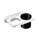 Bathroom Mounted Wall Suction Cup Hair Dryer Holder Hanger Shelf Rack Storage AU - Aimall