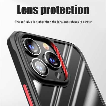 Shockproof Clear Bumper Case For iPhone 13 Pro Max Phone Back Cover Protective - Aimall