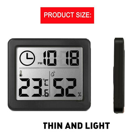 2021 Digital Thermometer Humidity Meter Room Temperature Indoor LCD Hygrometer - Aimall