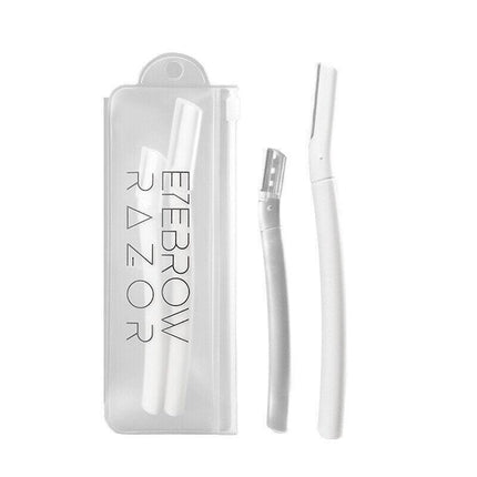 3PCS Eyebrow Razor Set Pro Trimmer Women's Sharper Facial Blade Hair Shaving AU - Aimall