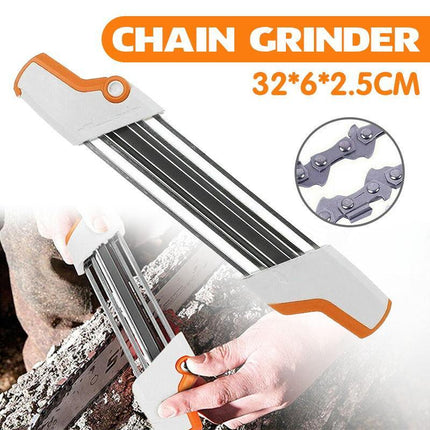 AU Stock 2 IN 1 Chainsaw Teeth Quick Sharpener File For STIHL .325" 4.8mm Chain - Aimall