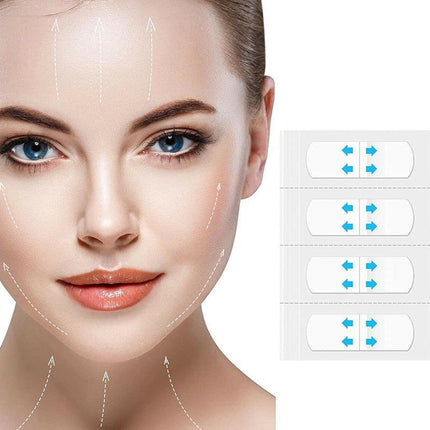 40PCS Invisible Face Neck Chin Eye Lift Facelift Sticker V Shape Tapes -AU Stock - Aimall