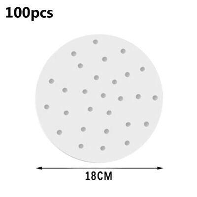 100Pcs Air Fryer Liners 7/8/9 Inch Perforated Parchment Paper Square Non-Stick - Aimall