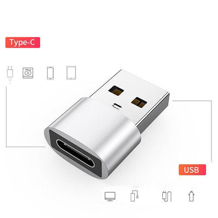Fast OTG USB C 3.0 Type A Male to USB C 3.1 Type C Female Adapter Converter AU - Aimall