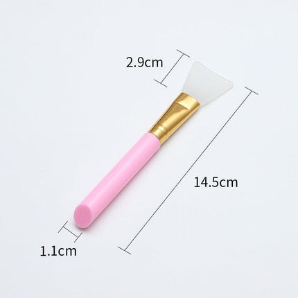 4X Pack Facial Mask Silicone Brush Applicator Face Mask Tool Soft Cosmetic Tool - Aimall