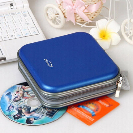 40Wallet Sleeve Holder Disc In Car Ideal for Storage Carry Case DVD CD AU STOCK - Aimall