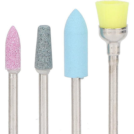 10PCS Diamond Nail Drill Bits Electric Nail Drill Machine Manicure Pedicure Tool - Aimall