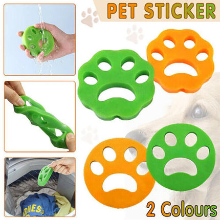 2PCS Pet Hair Remover Cat Fur Dog Hair Lint Catcher from Laundry Washing Machine - Aimall