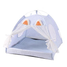 Pet Dog Cat Nest Bed Tent House Puppy Cushion Warm Fluffy Portable Pet Tent Play - Aimall