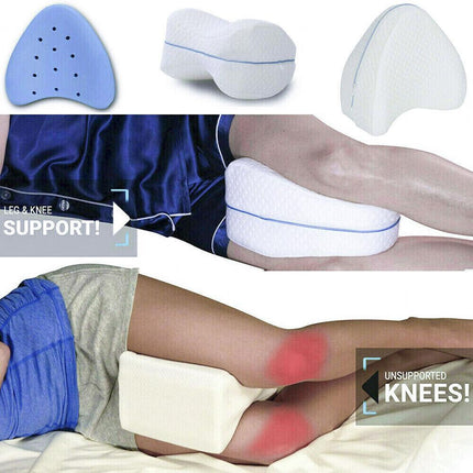 Memory Foam Leg Pillow for enhanced night comfort.