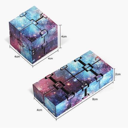 Infinity Cube Fidget Toys Magic Puzzle Sensory Autism Anxiety ADHD Stress Relief - Aimall