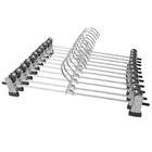Metal Clip Hangers Trouser Skirt Coat Pants Bulk Clothes Clothing Coathangers AU - Aimall
