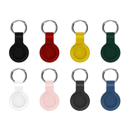 For Apple AirTag Silicone Case Protective Cover Pet Key Location Tracker Air Tag - Aimall