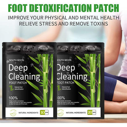 10/20Pcs Detox Foot Patches Pads Body Toxins Feet Slimming Cleansing Herb - Aimall