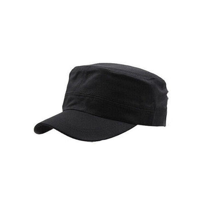 Army Plain Hat Classic Cadet Field Military Cap Style Patrol Baseball Adjustable - Aimall