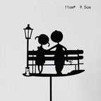 Black-Street lamp couple