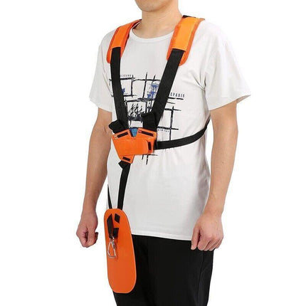 Universal Double Shoulder Strap Harness For Brushcutter Whipper Snipper Trimmers - Aimall