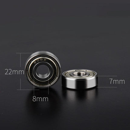 10-50X NEW 608ZZ Ball Bearings PREMIUM ABEC-5 CNC Skateboard 3D Printer RepRap - Aimall