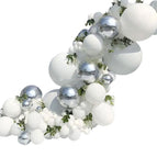 127 PCS Silver and White