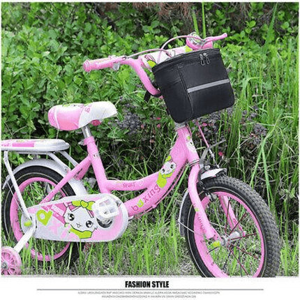 Bicycle Handlebar Basket Bag Bike Reflective Front Pannier Tube Waterproof AU - Aimall