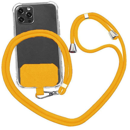 Universal Mobile Phone Lanyard Adjustable Hanging Neck Strap With Patch Fashion - Aimall