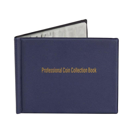 240 Coin Collection Album Storage Book Case Folder Holder Penny Money Collecting - Aimall