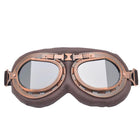 Vintage Pilot Motorcycle Racing Goggles Aviator Retro ATV UTV Dirt Bike Eyewear - Aimall