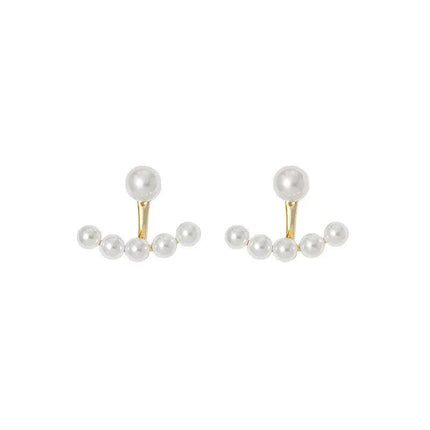Silver Women Earrings Stud Crystal Cubic Zircon Dangle Wedding Gift AU Stock - Aimall