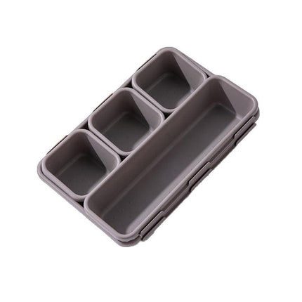 8pcs/set Drawer Desk Draw Cutlery Storage Tray Office/Home Kitchen Organizer Box - Aimall