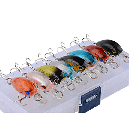 9X Fishing Lures Bream Bass Trout Redfin Perch Cod Flathead Whiting Tackle 4.5cm - Aimall