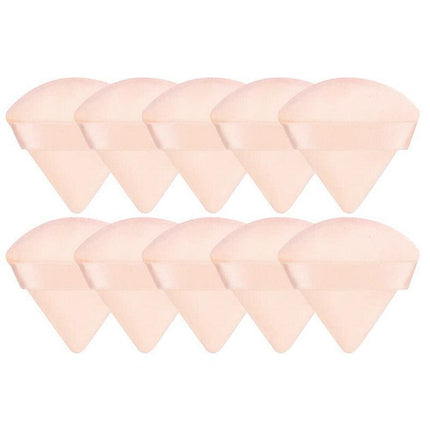 1/10X Cosmetic Puff Triangle Make Up Tool MakeUp Cotton Sponge Powder Puffs Mini - Aimall