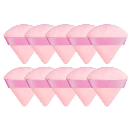 1/10X Cosmetic Puff Triangle Make Up Tool MakeUp Cotton Sponge Powder Puffs Mini - Aimall