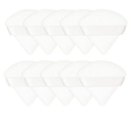 1/10X Cosmetic Puff Triangle Make Up Tool MakeUp Cotton Sponge Powder Puffs Mini - Aimall