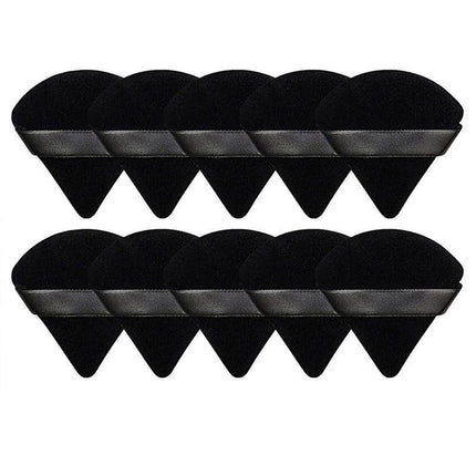1/10X Cosmetic Puff Triangle Make Up Tool MakeUp Cotton Sponge Powder Puffs Mini - Aimall