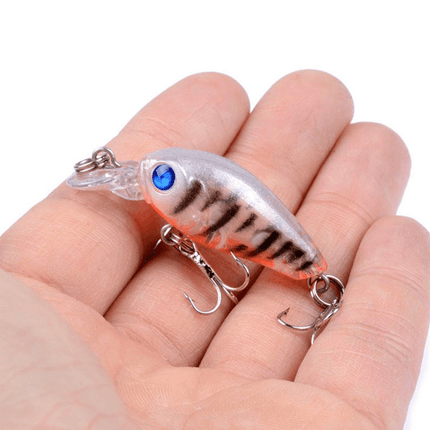 9X Fishing Lures Bream Bass Trout Redfin Perch Cod Flathead Whiting Tackle 4.5cm - Aimall