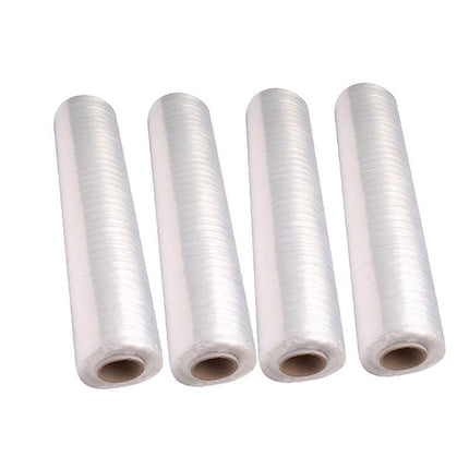 1-8PCS Stretch Film Clear Hand Use 500mm x 400m 20UM Pallet Shrink Wrap - Aimall