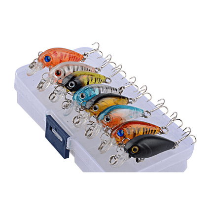 9X Fishing Lures Bream Bass Trout Redfin Perch Cod Flathead Whiting Tackle 4.5cm - Aimall