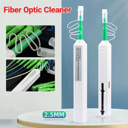 2.5MM Optic for One-Click Cleaner Pen Tool Adapter Connector AZ Fiber SC ST FC - Aimall