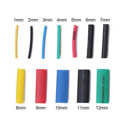 530 PCS Heat Shrink Tubing Tube Assortment Wire Cable Insulation Sleeving Kit AU - Aimall