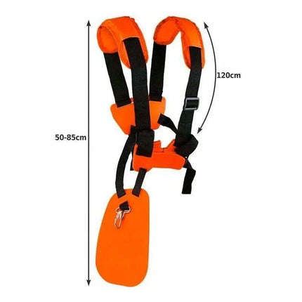 Universal Double Shoulder Strap Harness For Brushcutter Whipper Snipper Trimmers - Aimall