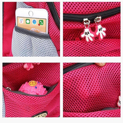 Puppy Travel Mesh Pet Dog Carrier Backpack Front Travel Portable Shoulder Bag Au Aimall